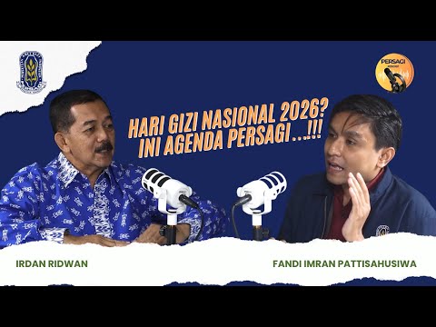Hari Gizi Nasional 2026?? Ini Agenda PERSAGI Kabupaten Lebak!!! | PERSAGI Kabupaten Lebak PODCAST Eps. 16
